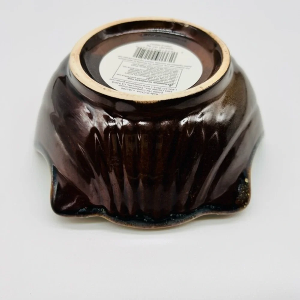 Outside insect repellent candle BEAUTIFUL shell stoneware design